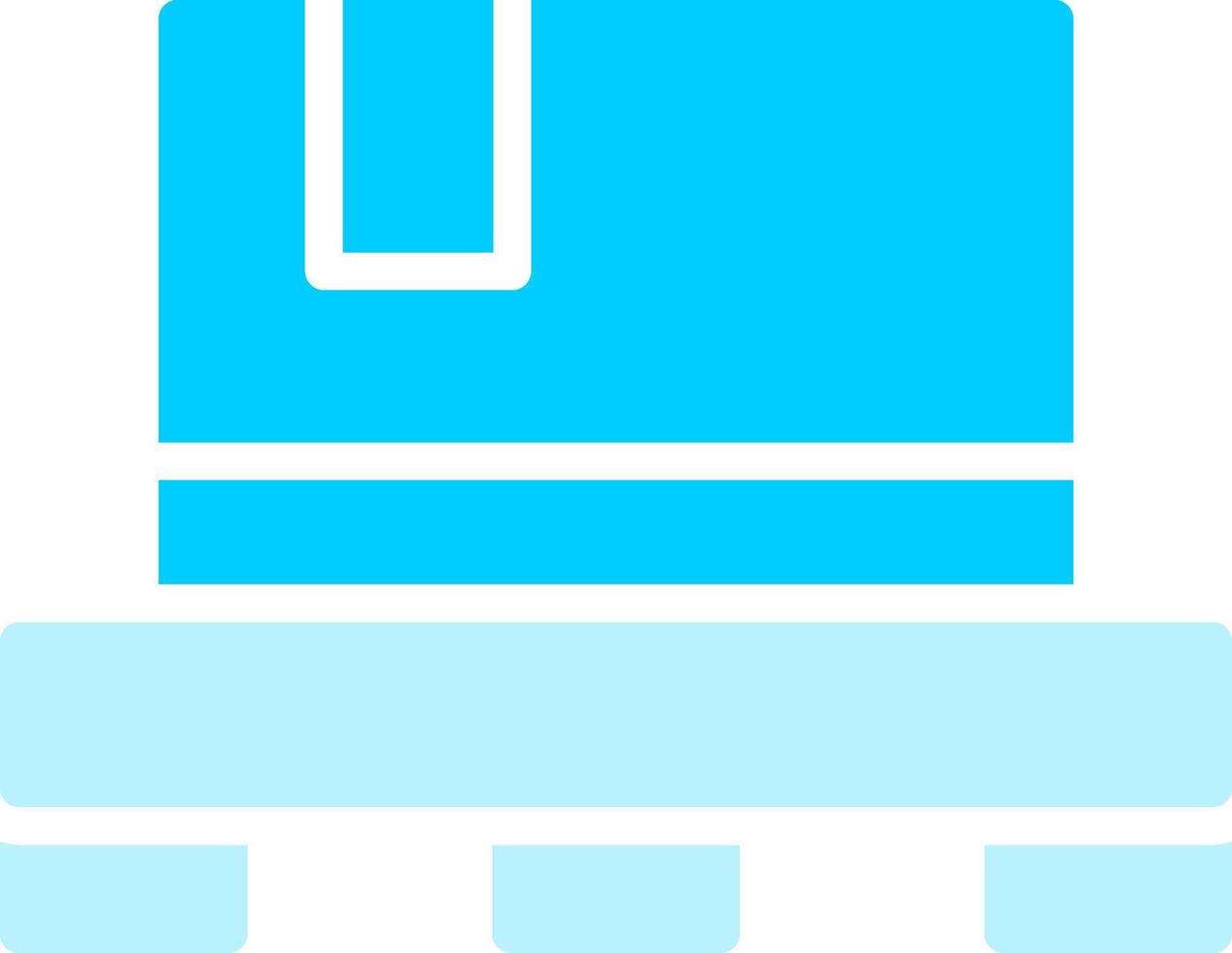 Line two Blue Colour vector