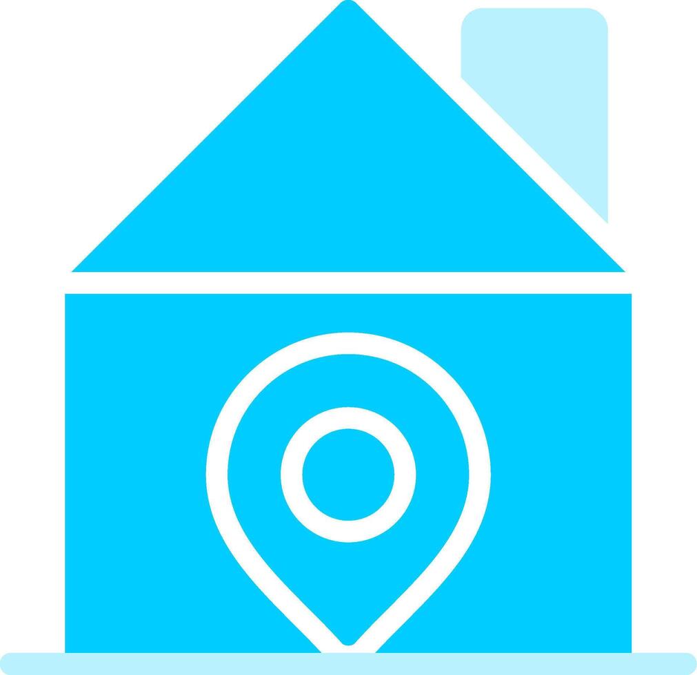 Line two Blue Colour vector