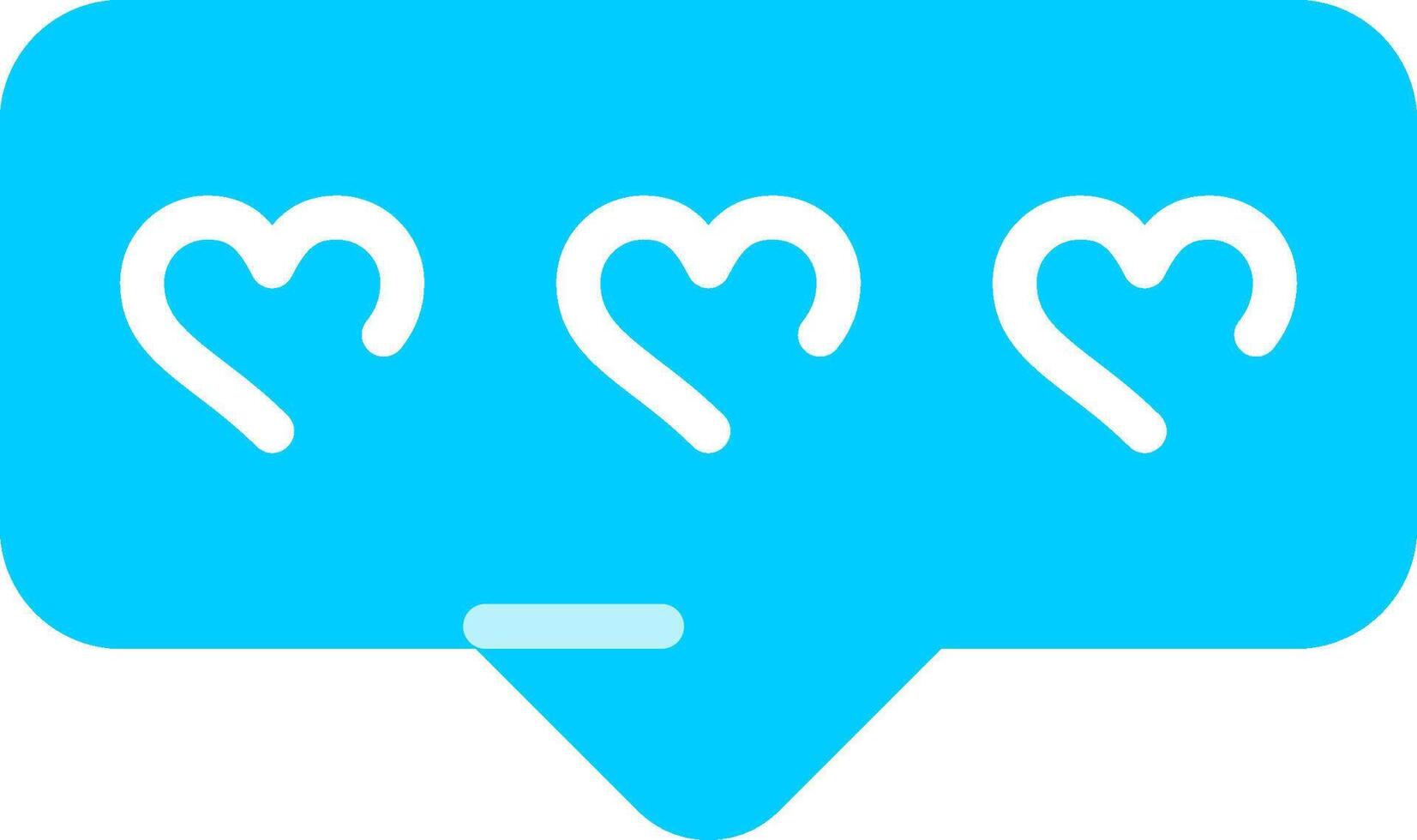Line two Blue Colour vector