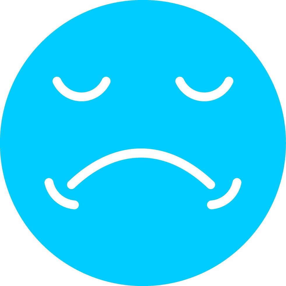 Line two Blue Colour vector