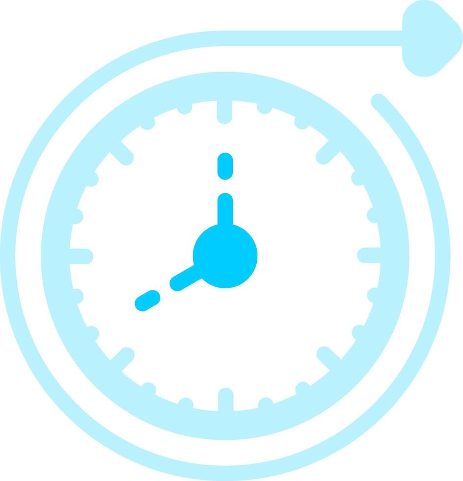 Line two Blue Colour vector