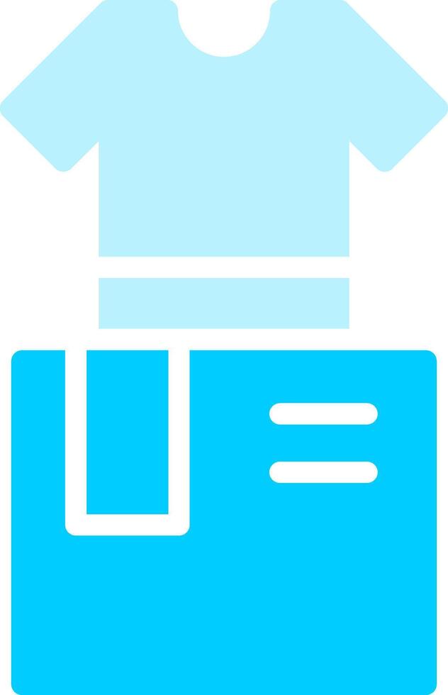 Line two Blue Colour vector