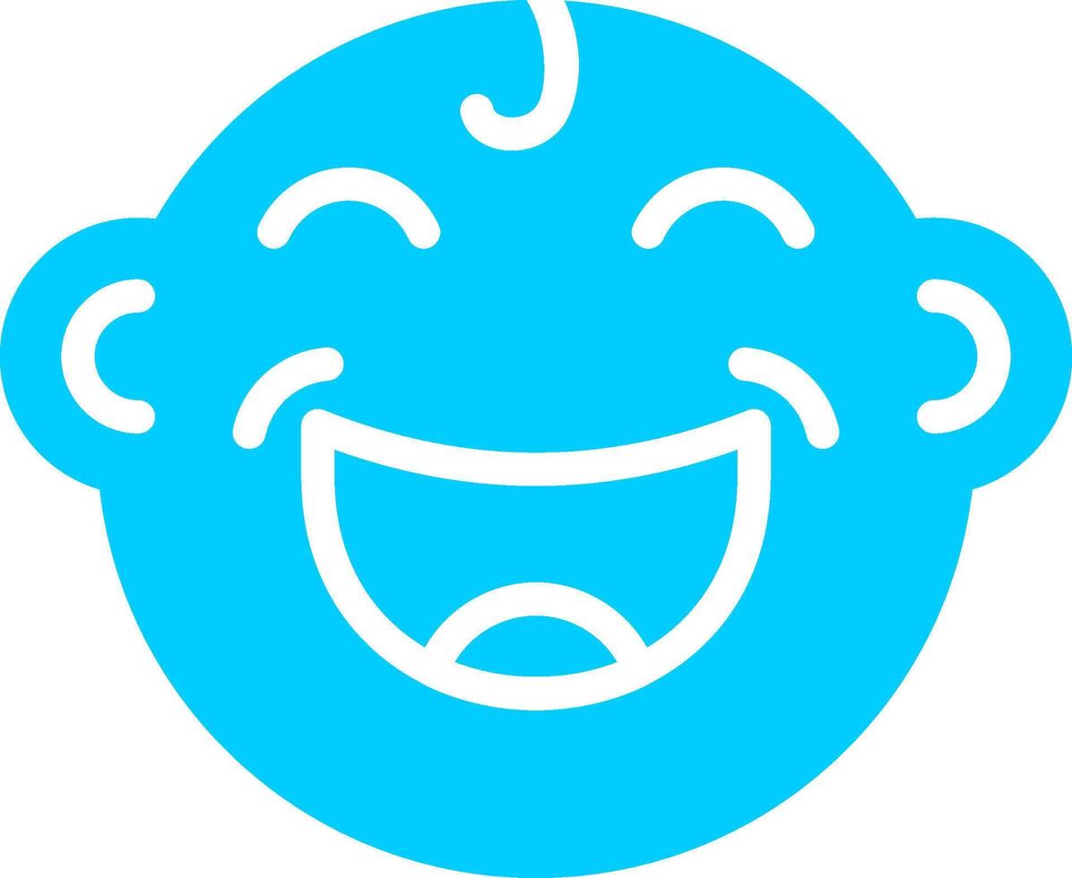 Line two Blue Colour vector