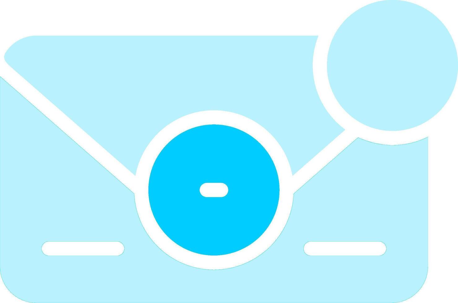 Line two Blue Colour vector