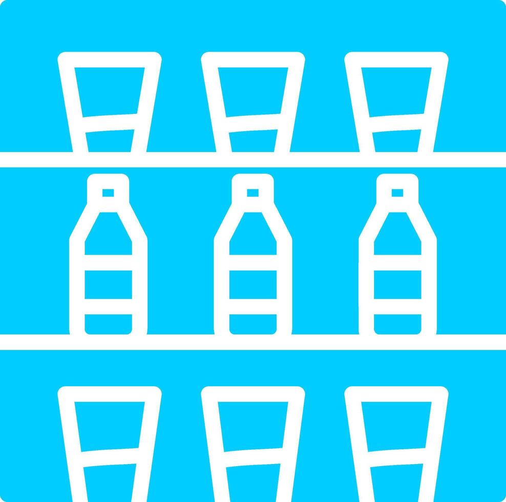 Line two Blue Colour vector