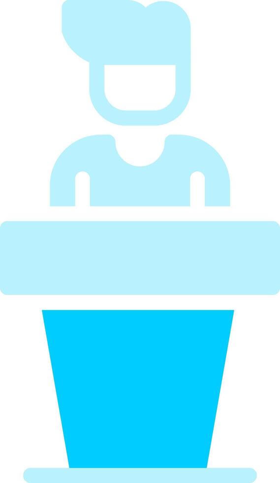 Line two Blue Colour vector
