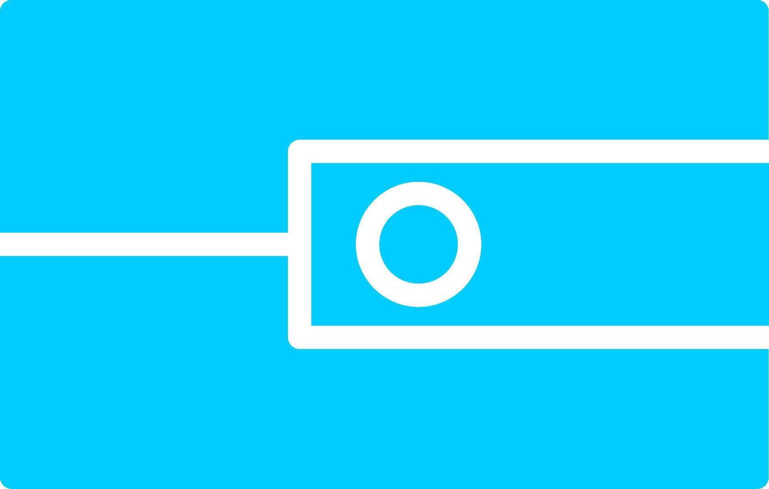 Line two Blue Colour vector