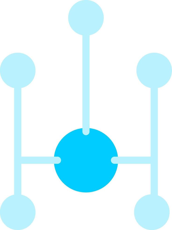 Line two Blue Colour vector