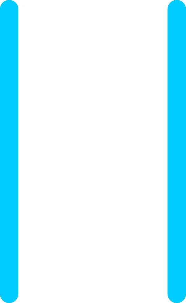 Line two Blue Colour vector