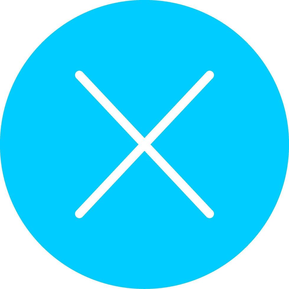 Line two Blue Colour vector