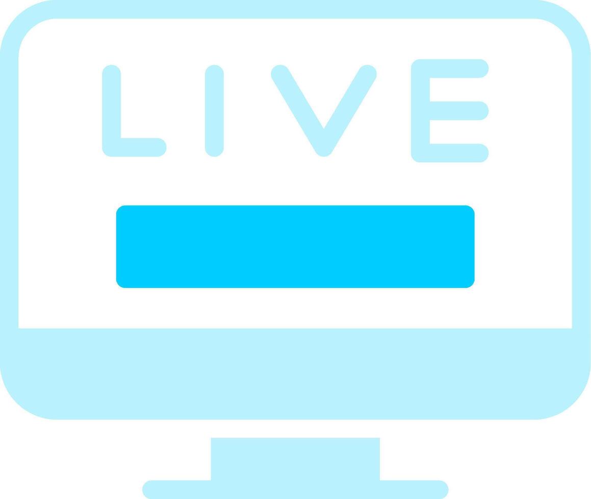 Line two Blue Colour vector