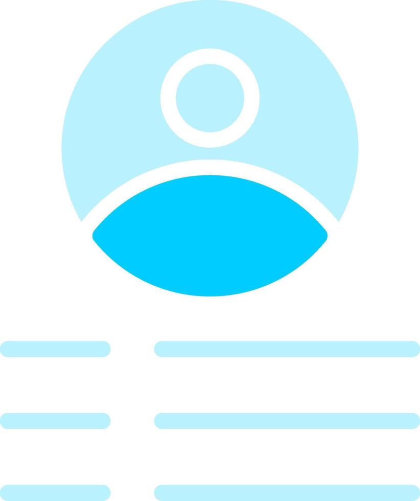 Line two Blue Colour vector