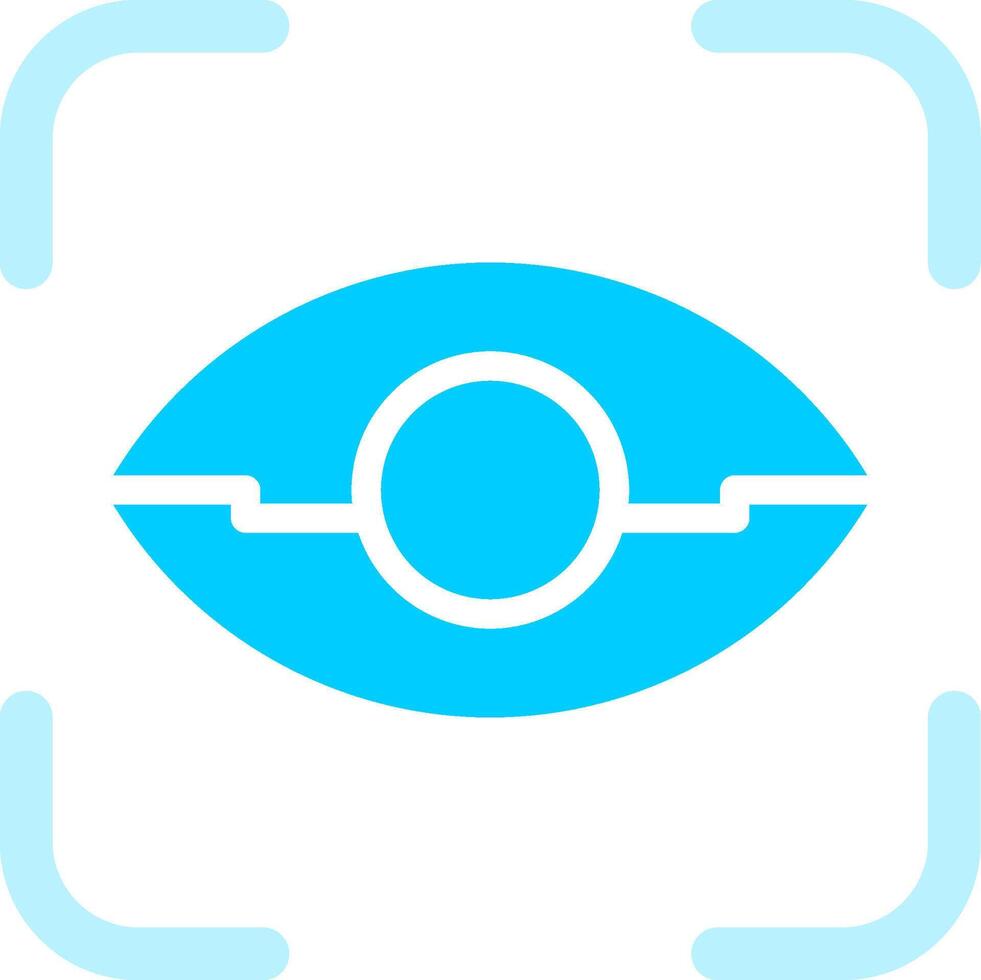 Line two Blue Colour vector