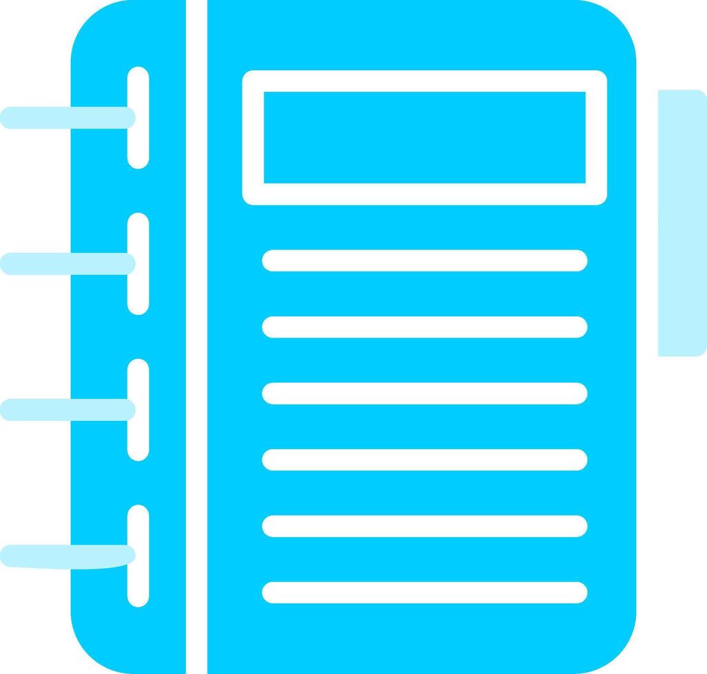Line two Blue Colour vector