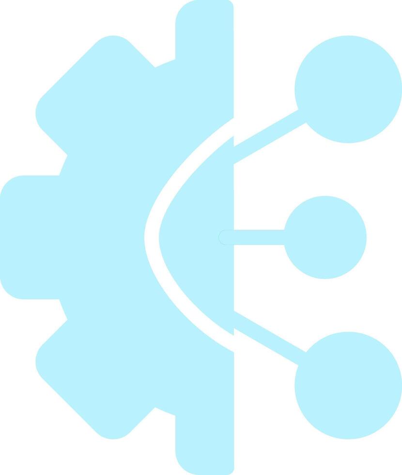 Line two Blue Colour vector