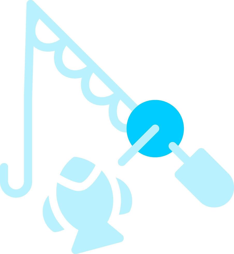 Sport Fishing Creative Icon Design vector