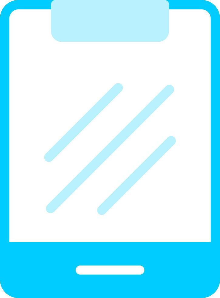 Line two Blue Colour vector
