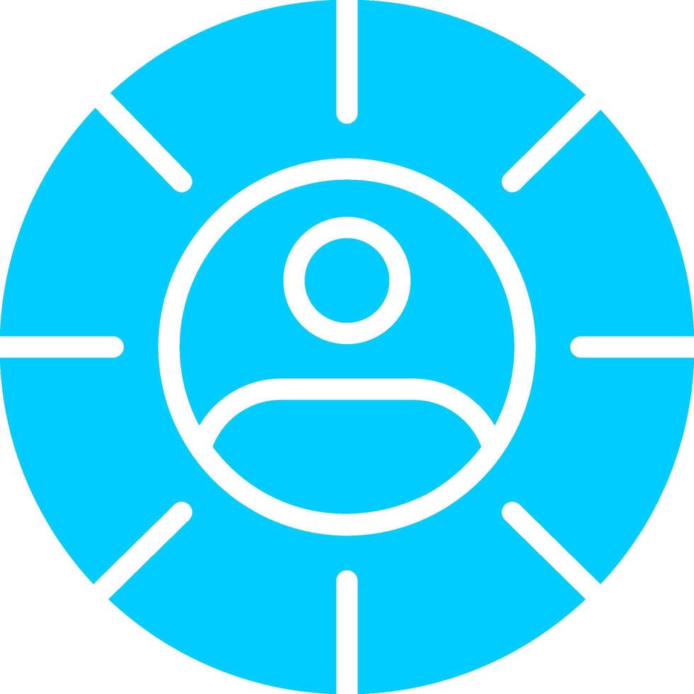 Targeting Creative Icon Design vector