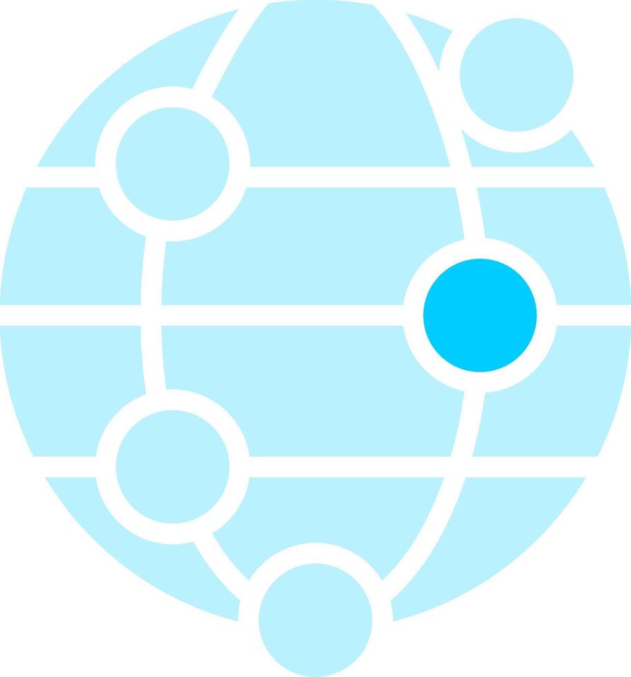 Line two Blue Colour vector