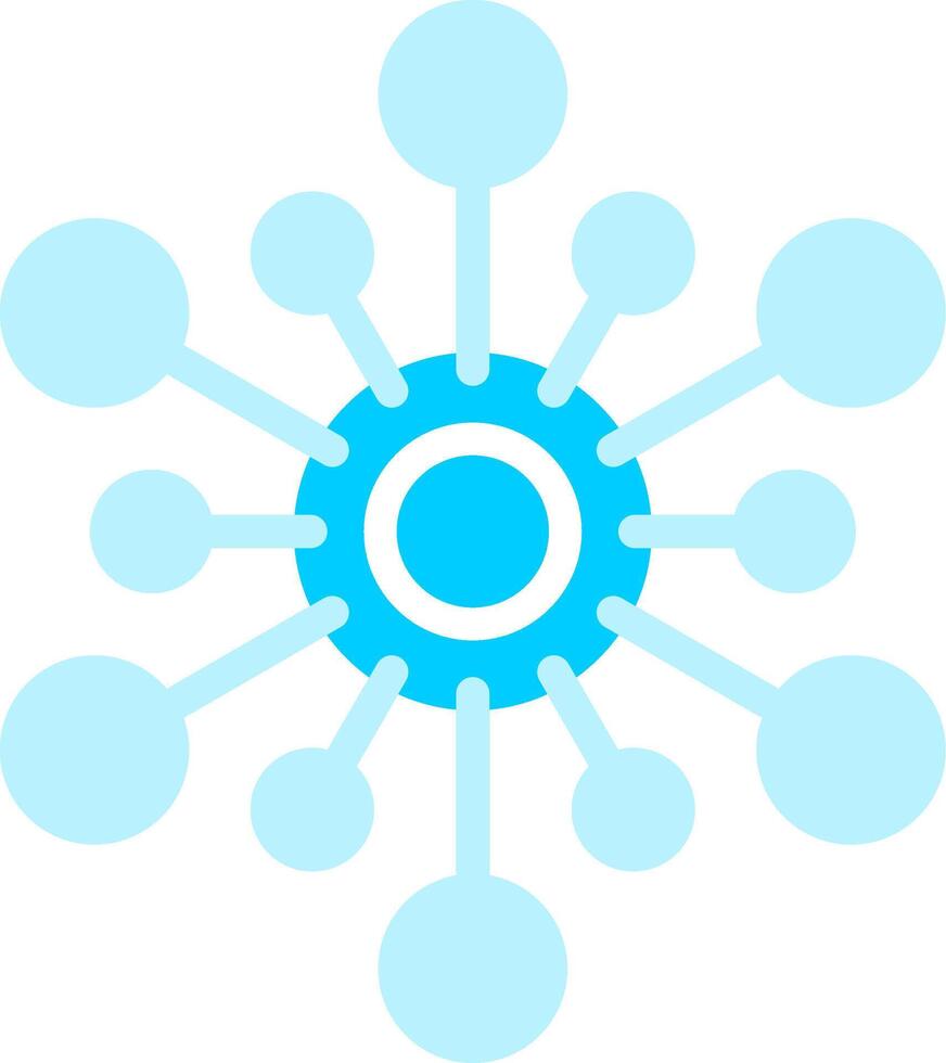 Line two Blue Colour vector