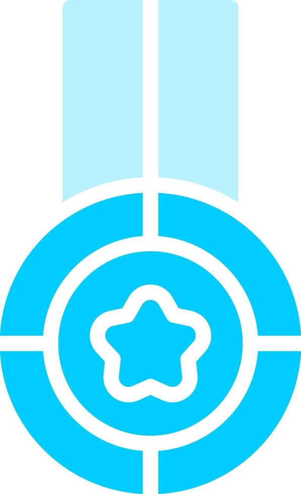 Line two Blue Colour vector