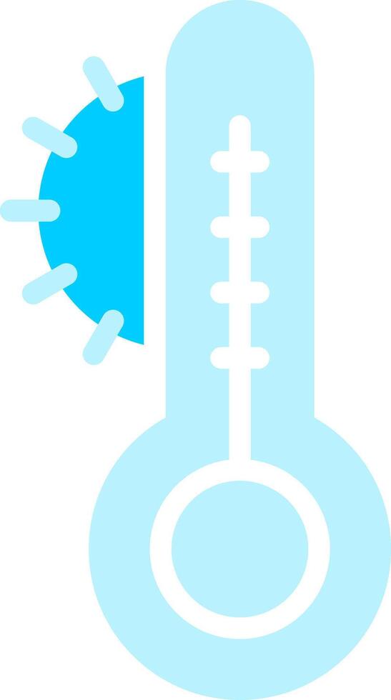 Temperature Creative Icon Design vector