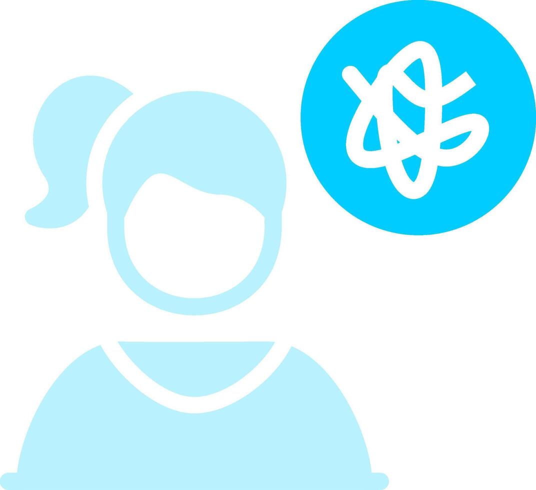 Mess Creative Icon Design vector