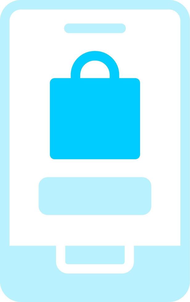 Online Shopping Creative Icon Design vector