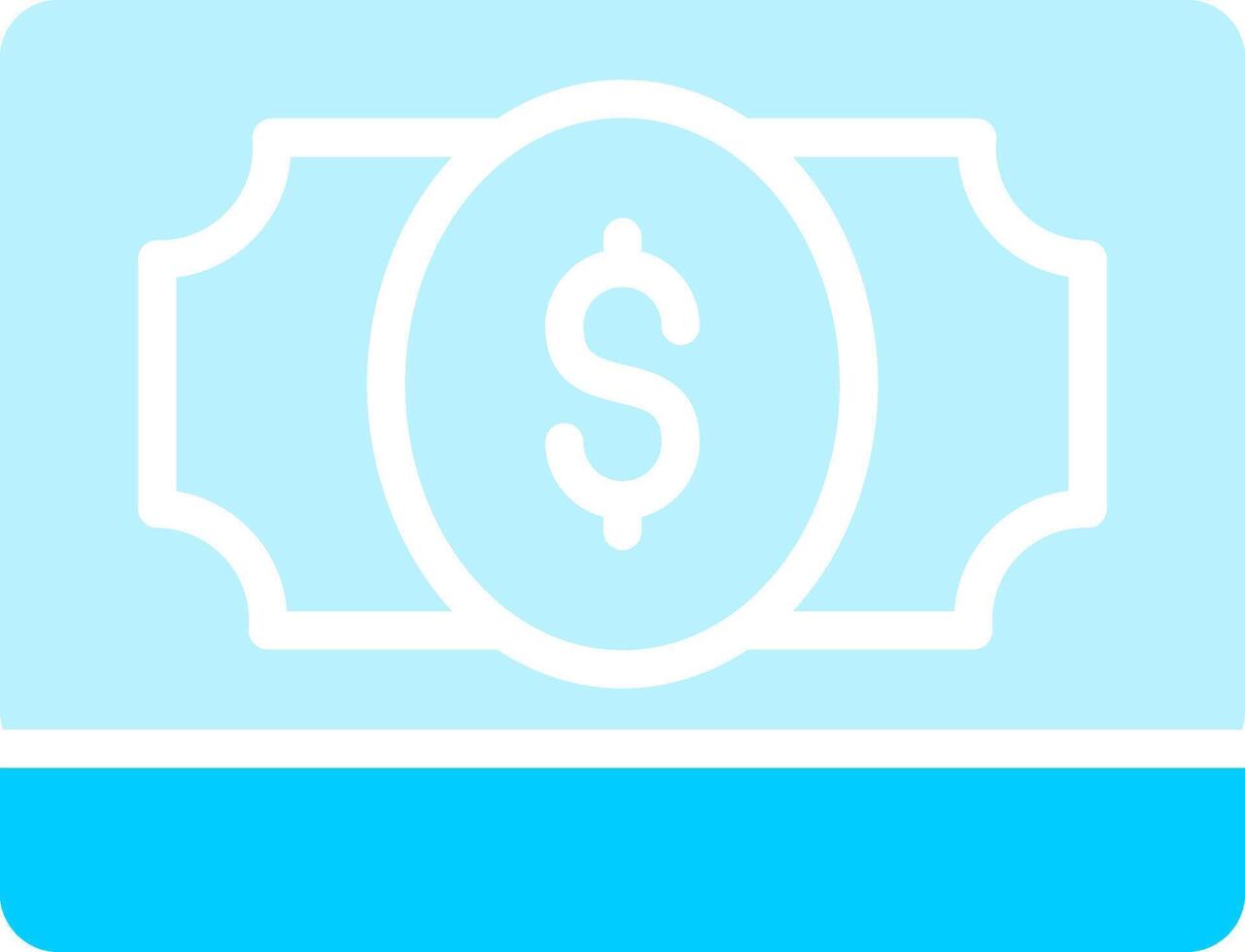 Banknotes Creative Icon Design vector