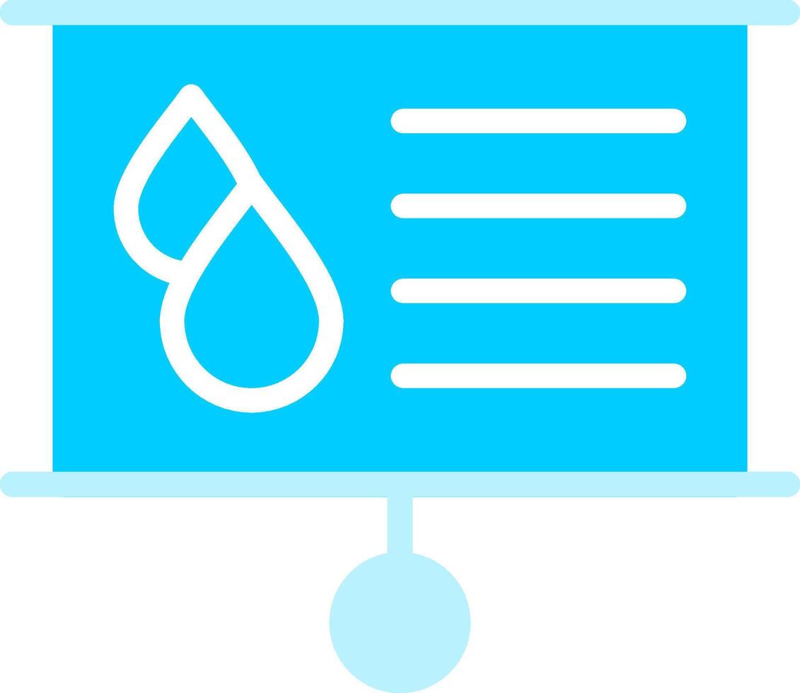 Water Class Creative Icon Design vector