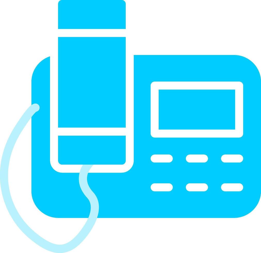 Telephone Creative Icon Design vector