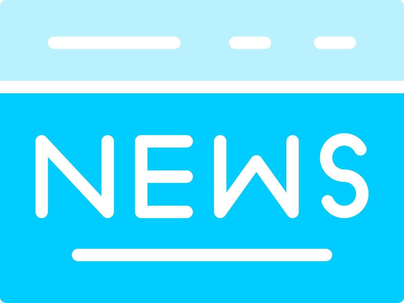 Line two Blue Colour vector