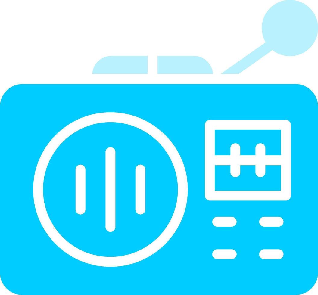 Line two Blue Colour vector