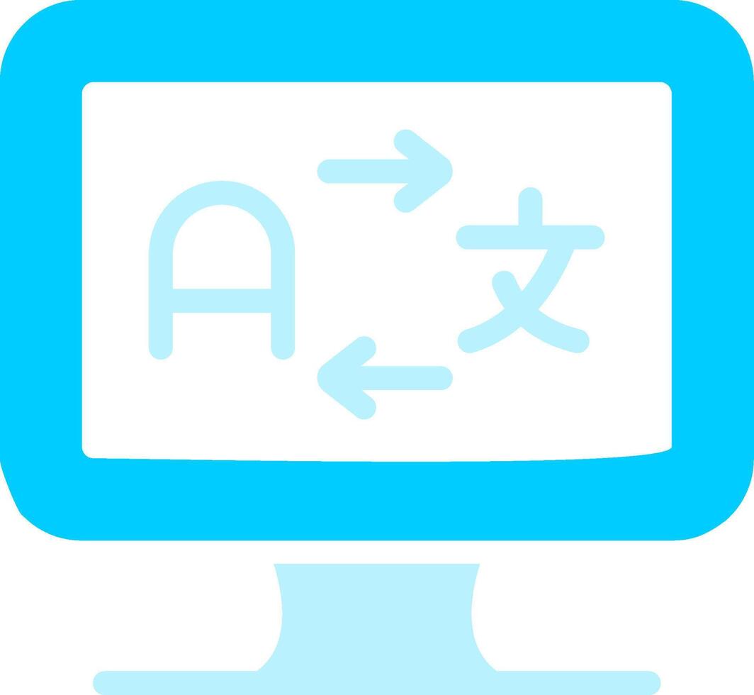 Line two Blue Colour vector