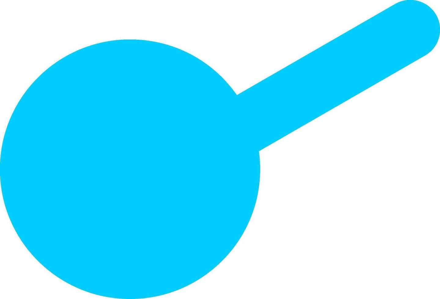 Line two Blue Colour vector