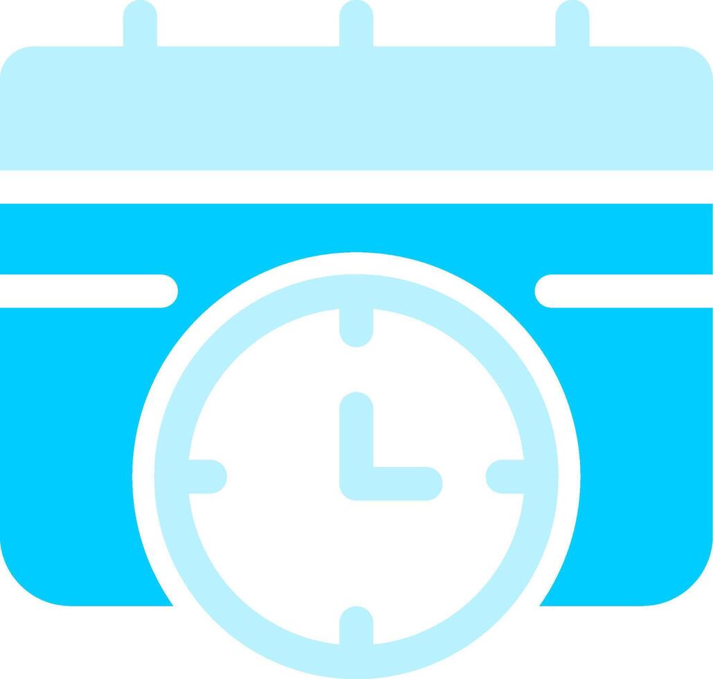 Deadline Creative Icon Design vector