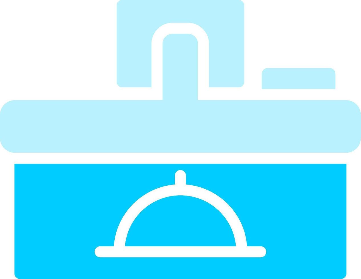 Cashier Creative Icon Design vector