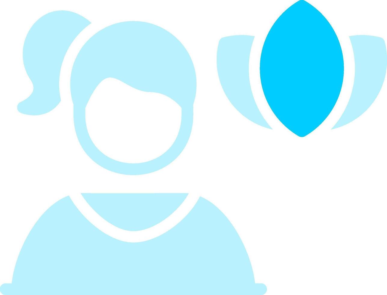 Meditation Creative Icon Design vector
