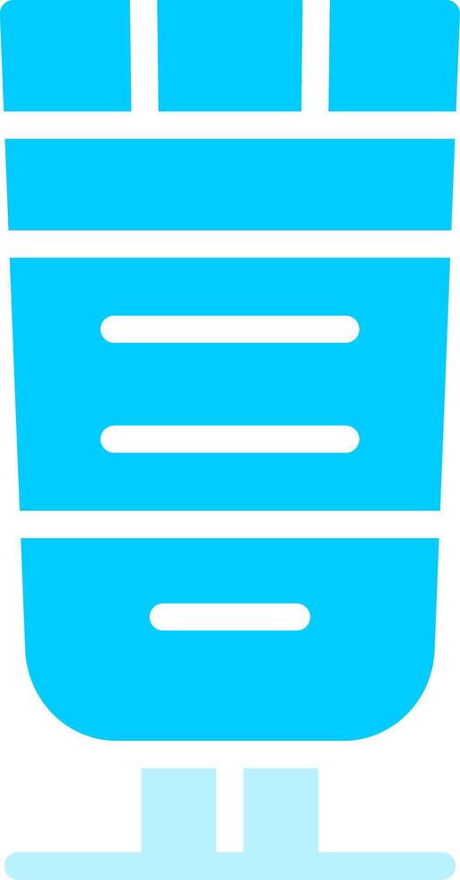 Line two Blue Colour vector