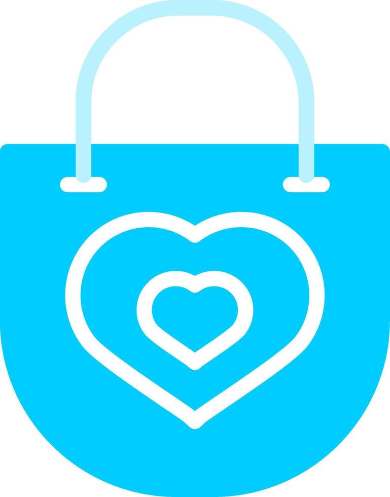 Shopping Bag Creative Icon Design vector