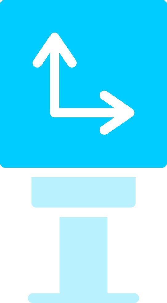 Roads Creative Icon Design vector
