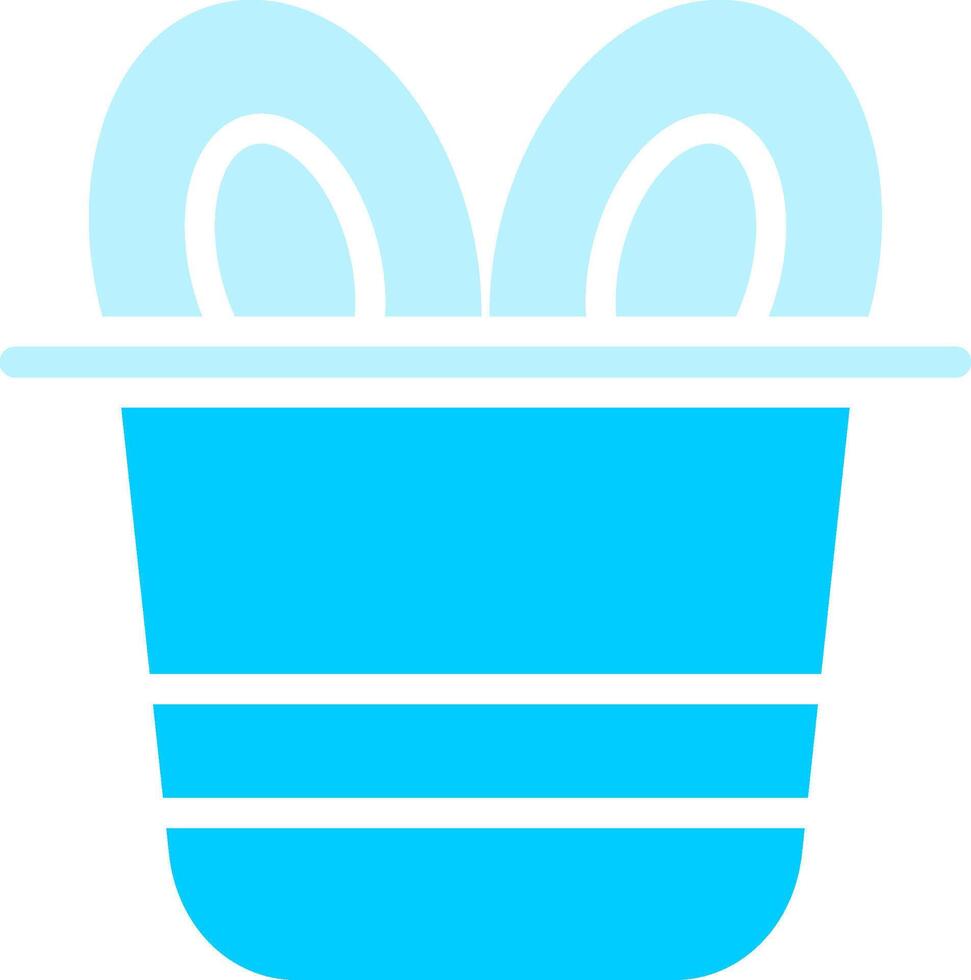 Line two Blue Colour vector