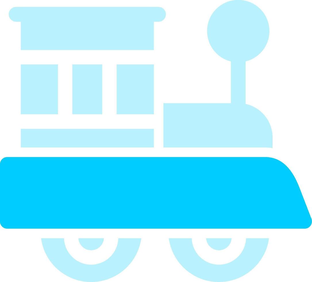 Train Creative Icon Design vector