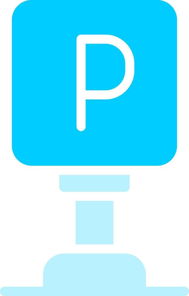 Line two Blue Colour vector