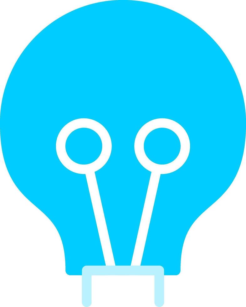 Line two Blue Colour vector