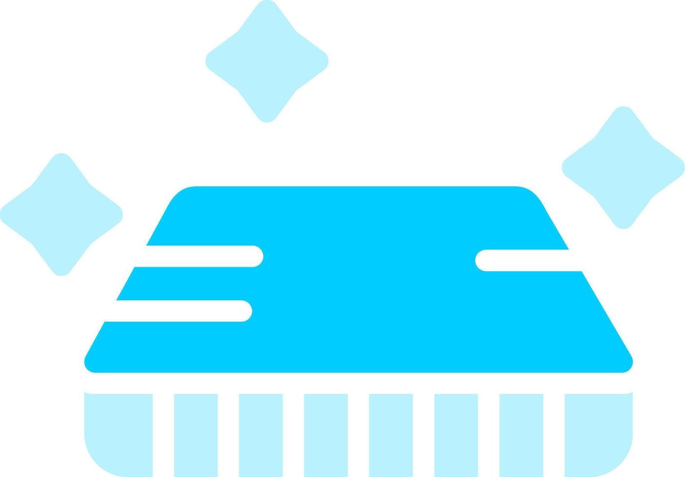 Line two Blue Colour vector