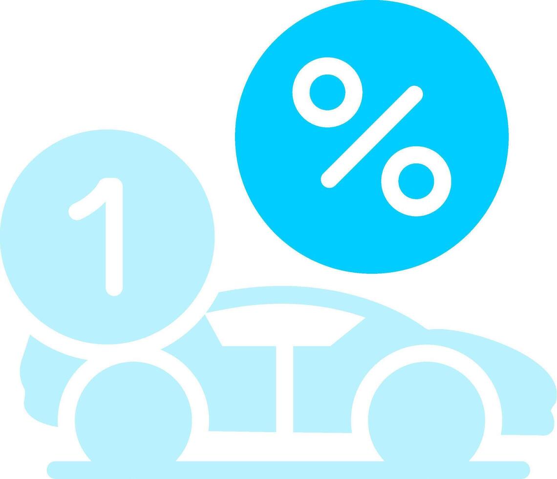 Line two Blue Colour vector