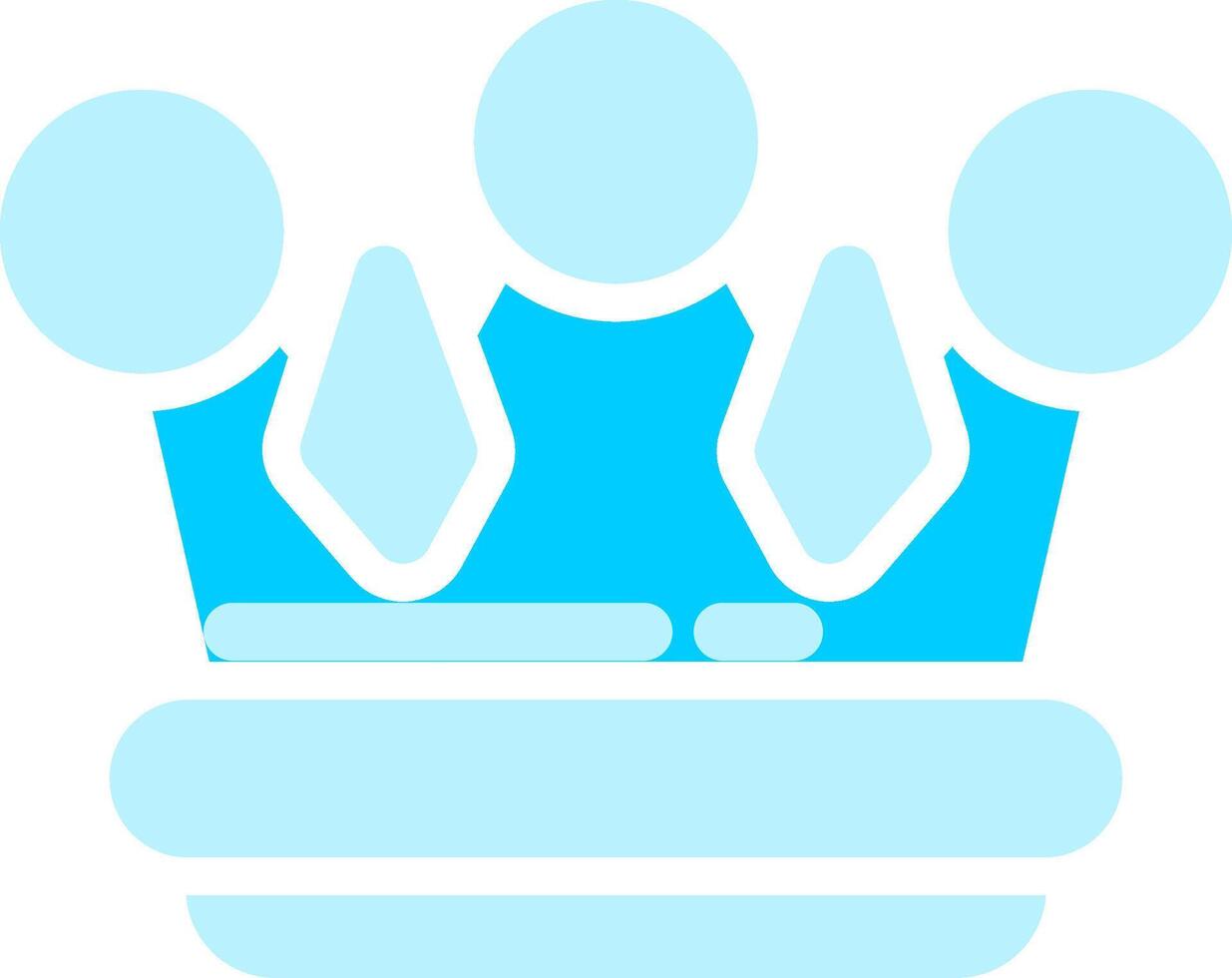 Crown Creative Icon Design vector