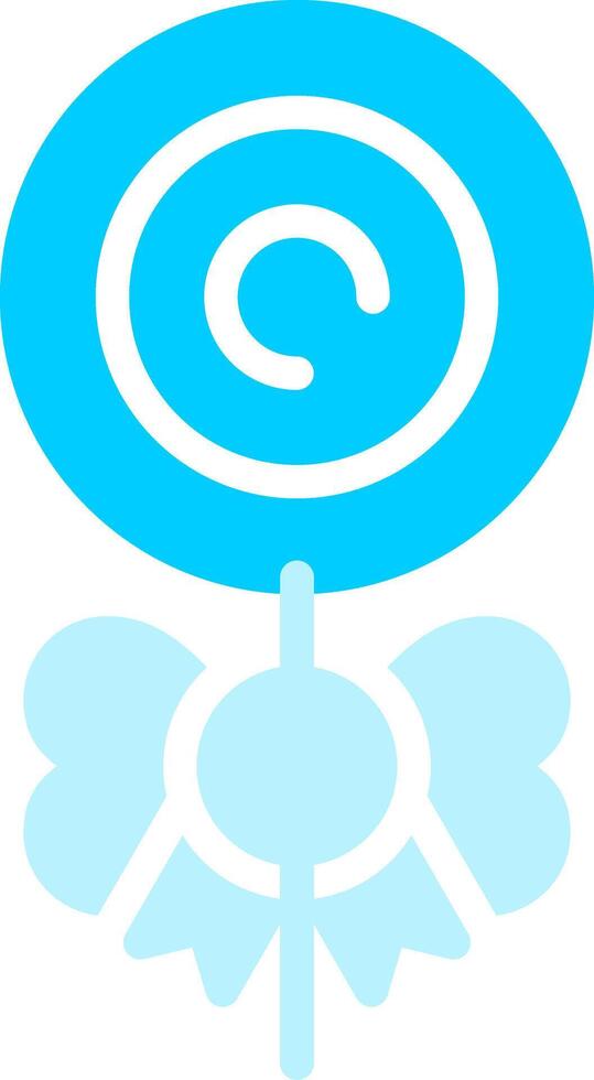 Line two Blue Colour vector