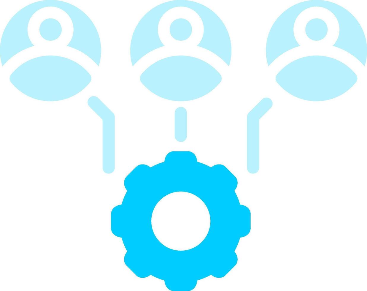 organización creativo icono diseño vector